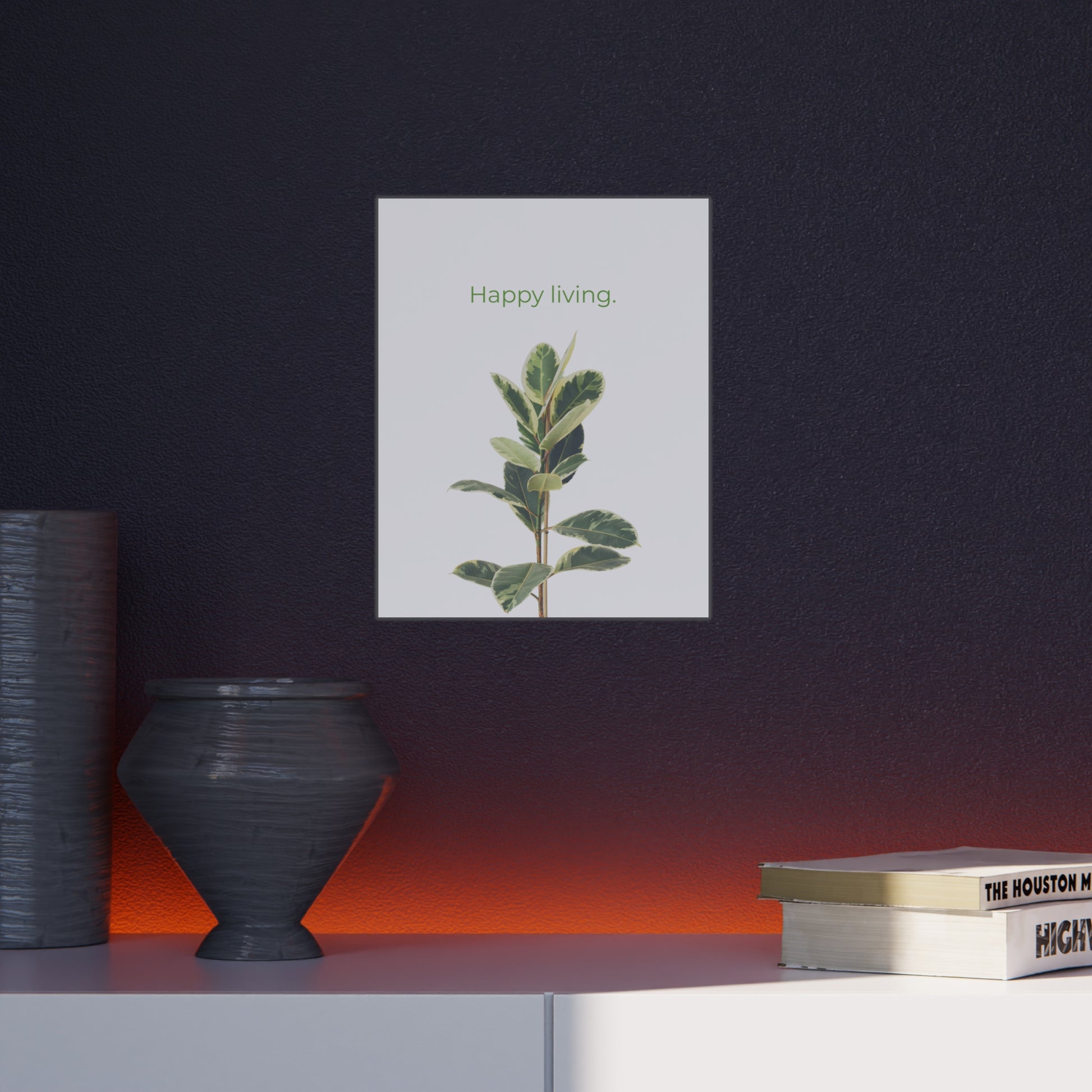 Foam Board Wall Art - Plant Life Aesthetic Room Decor