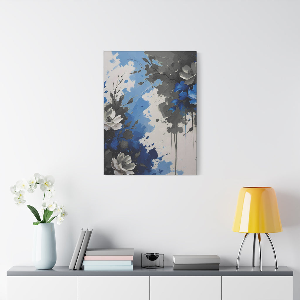 Canvas Print - Autistic Flowers Painting