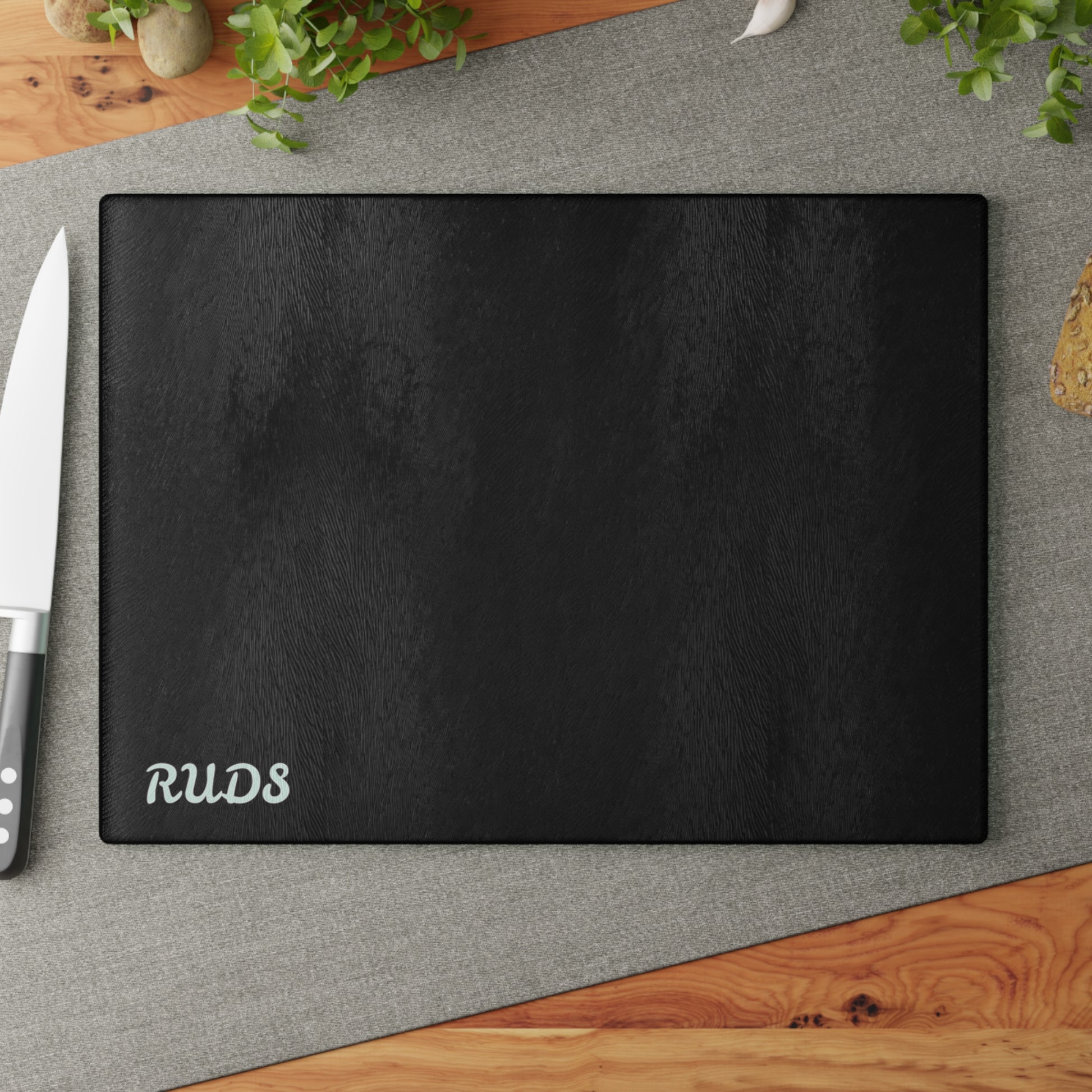Black glass Cutting Board