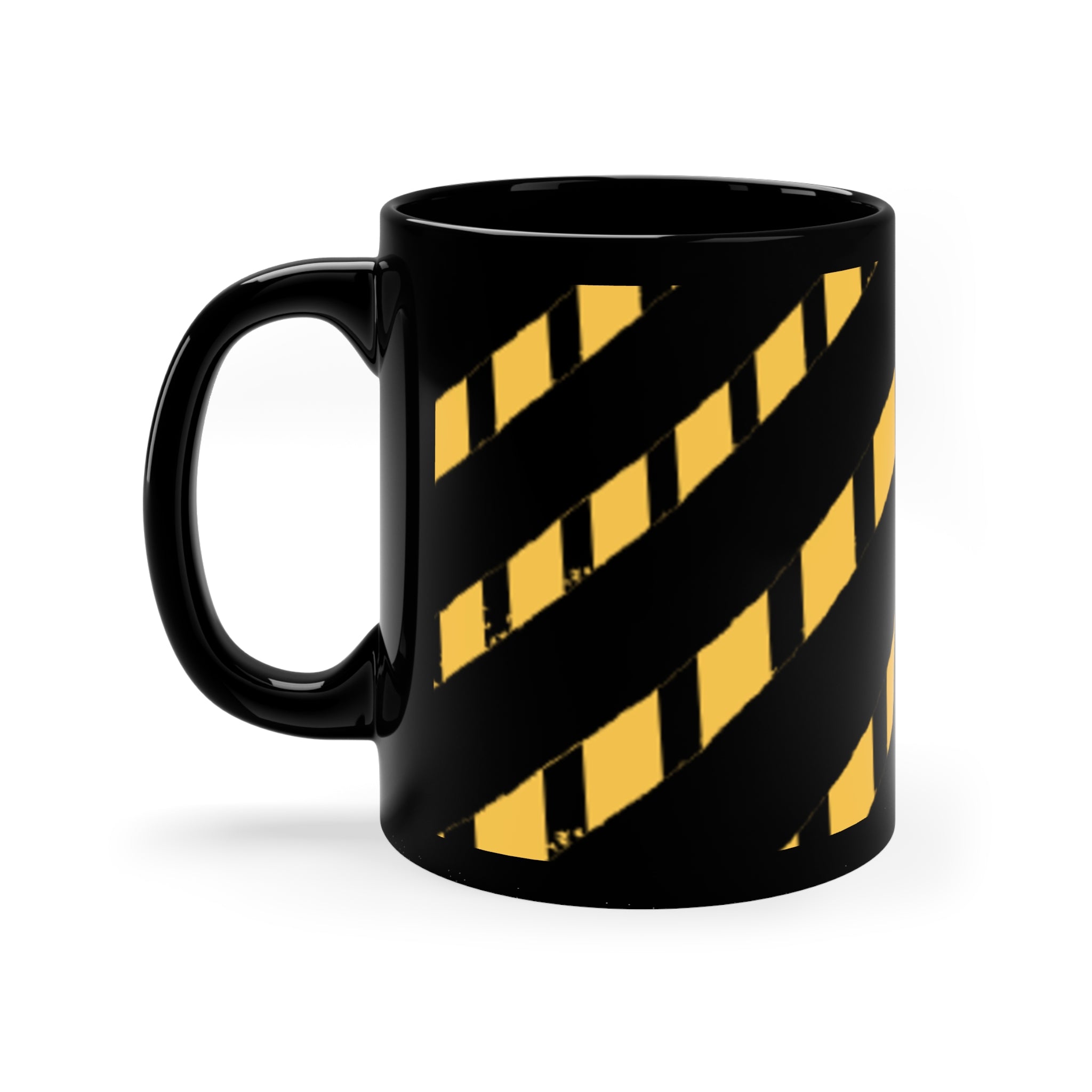 Caution Stripe Coffee Mug