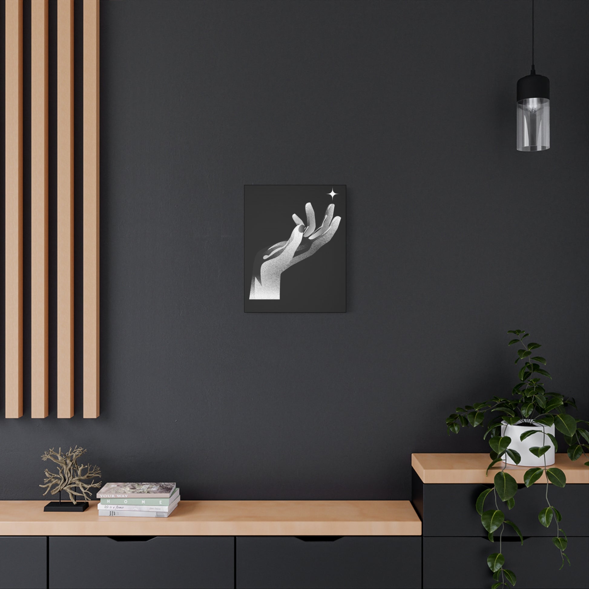 Hand canvas Artwork