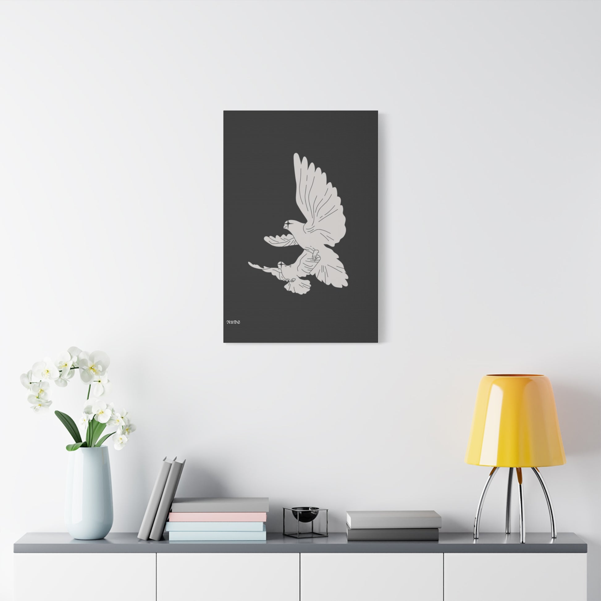 Elegant Bird Wall Art Canvas