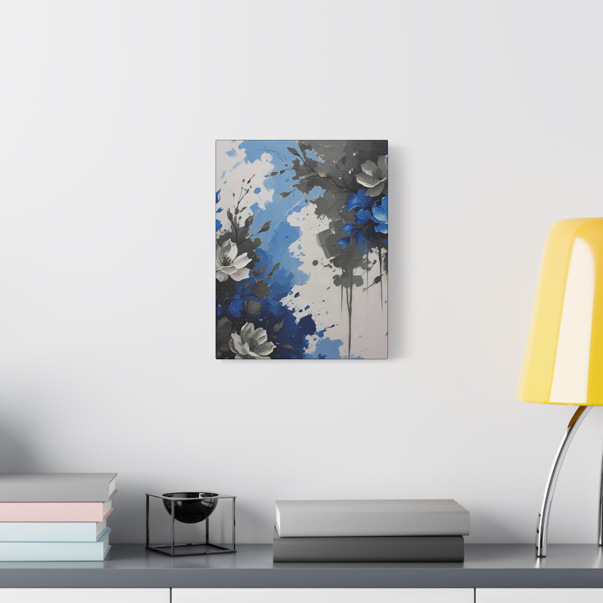 Canvas Print - Autistic Flowers Painting