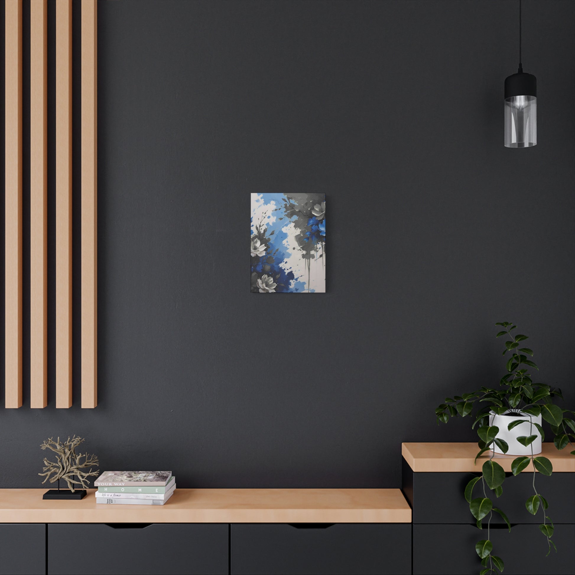 Canvas Print - Autistic Flowers Painting