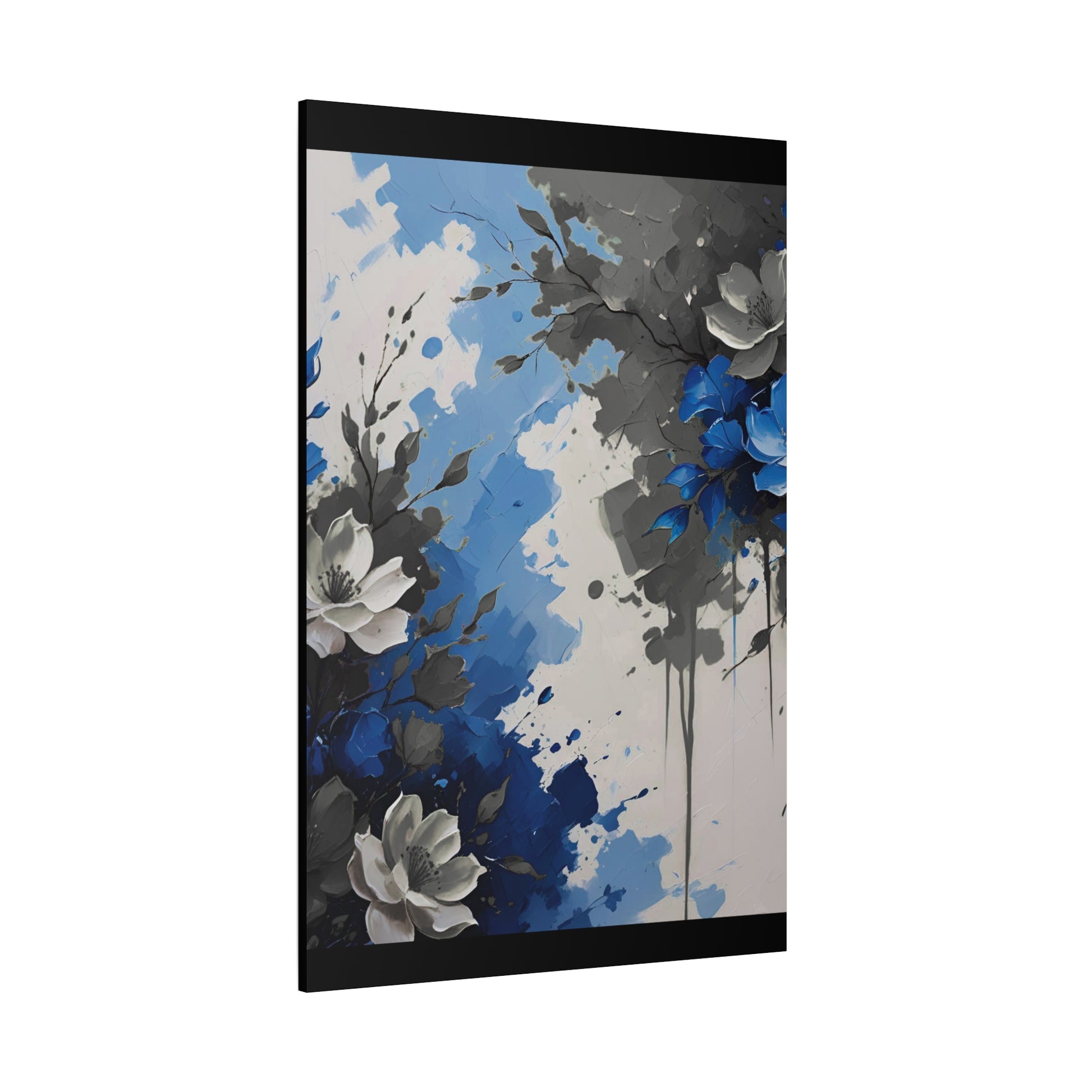Canvas Print - Autistic Flowers Painting