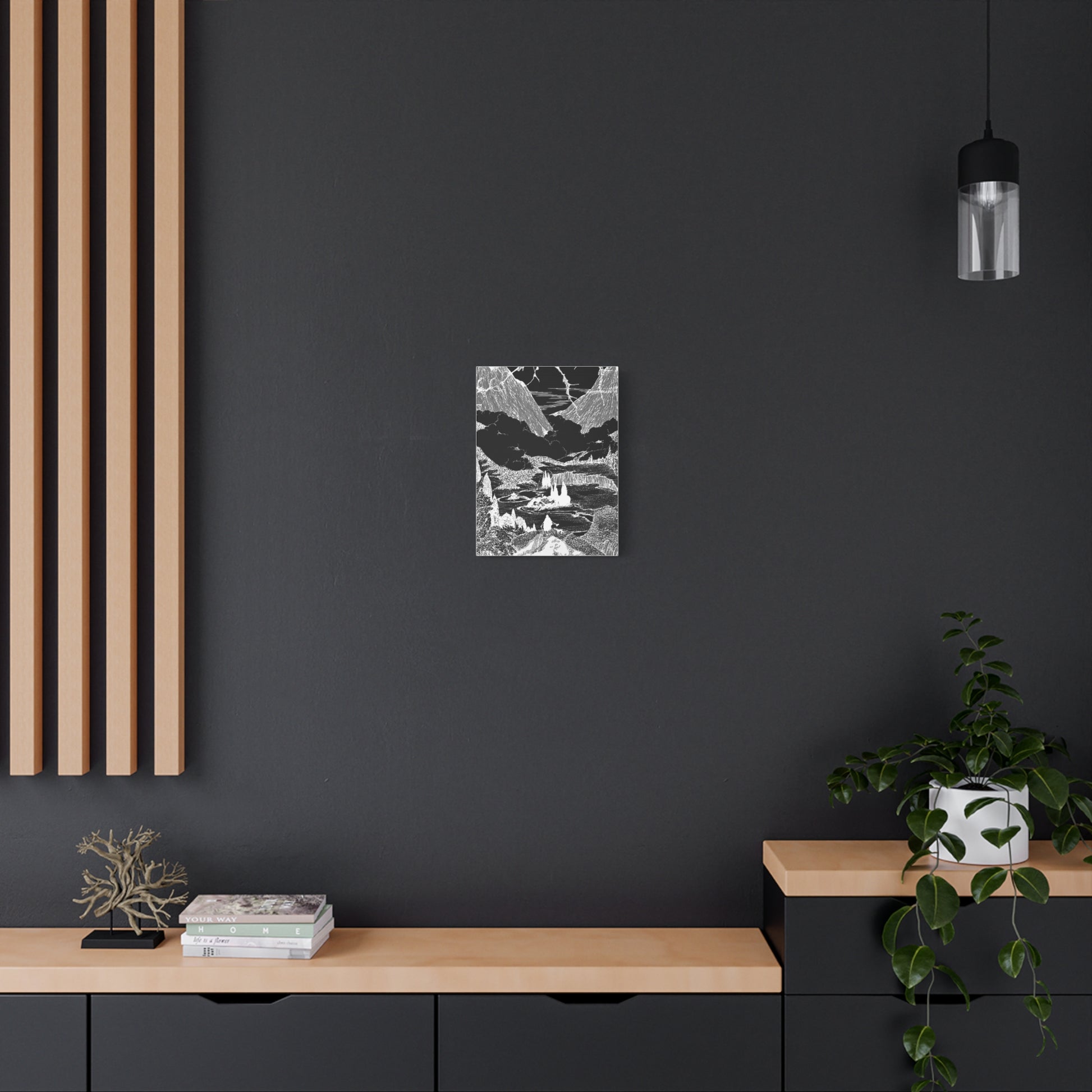Monochrome Canvas Wall Art