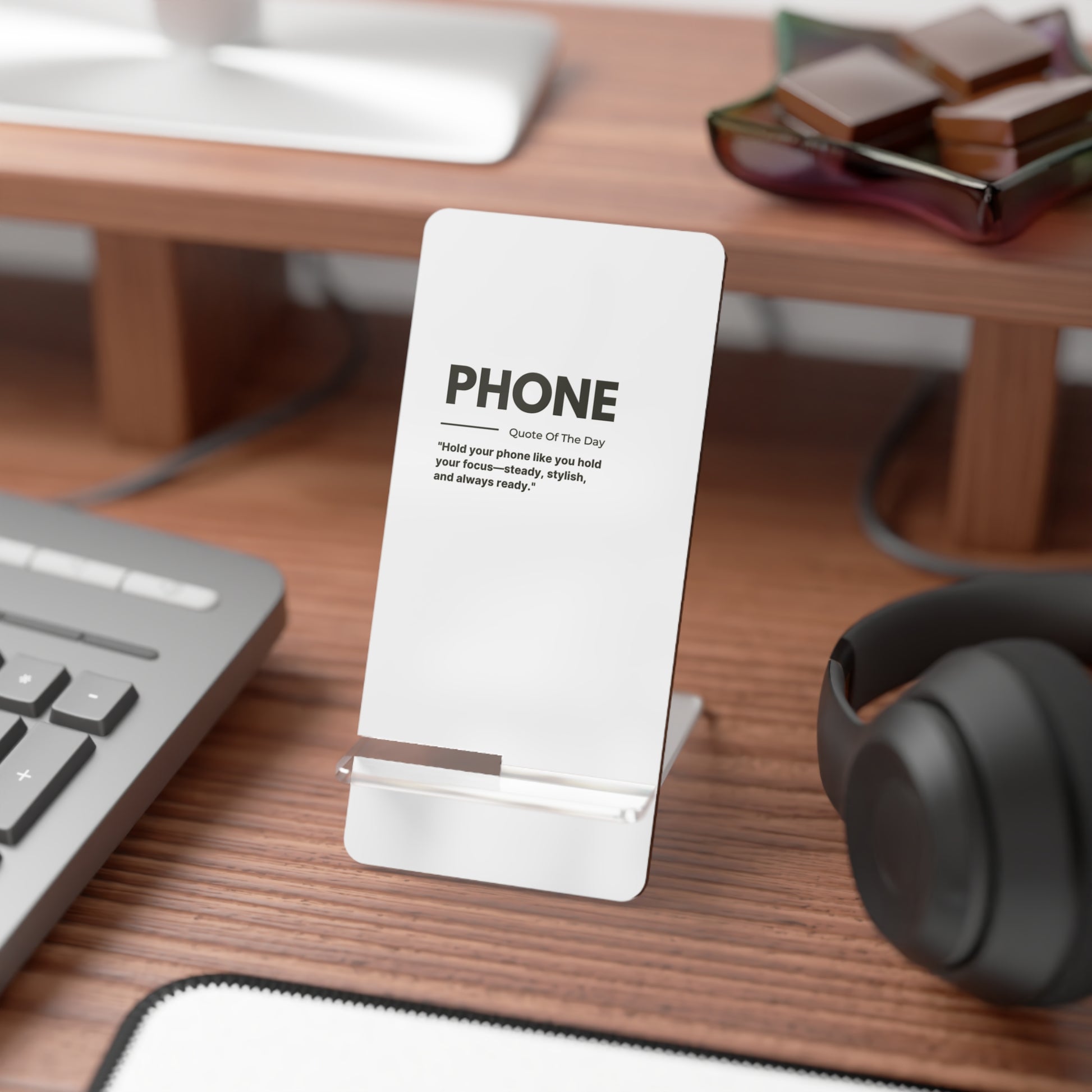 Phone Stand - Hold Your Phone Like Your Focus - Steady and Stylish