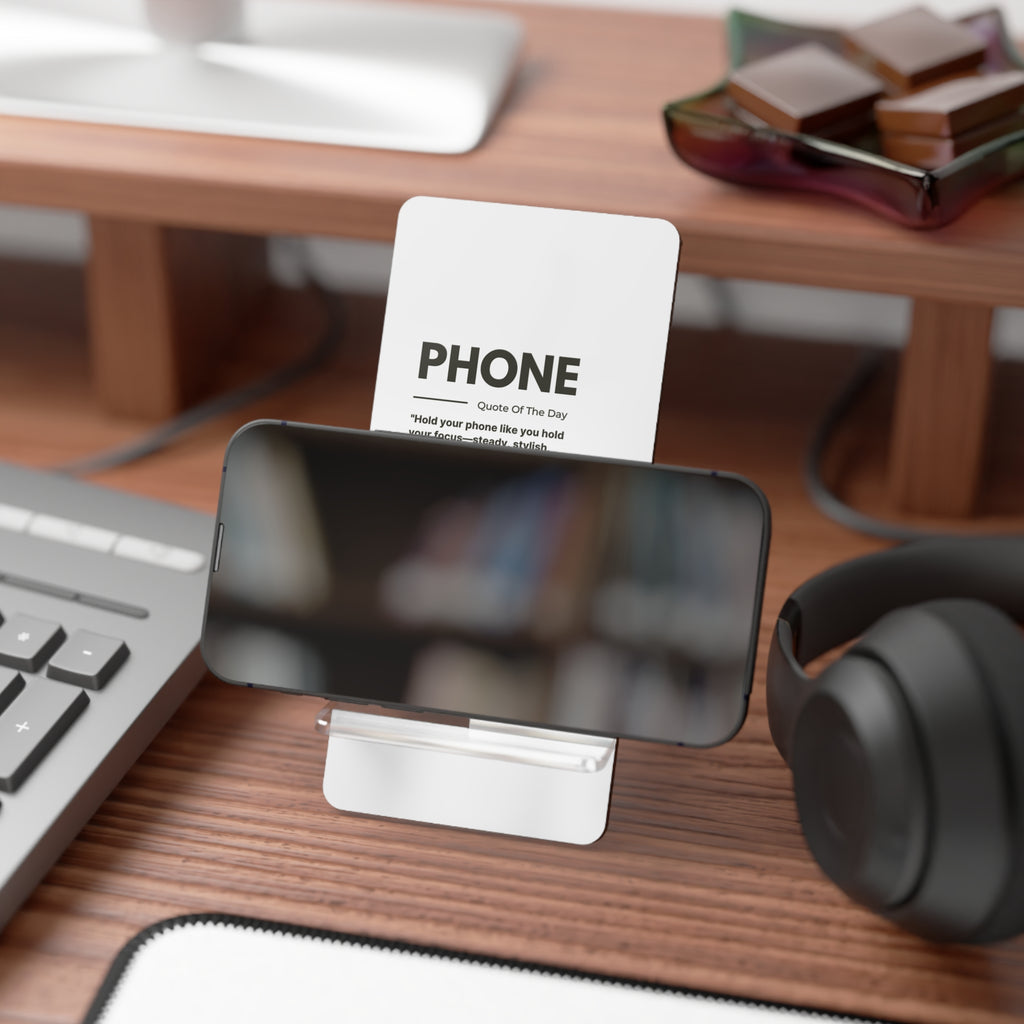 Phone Stand - Hold Your Phone Like Your Focus - Steady and Stylish