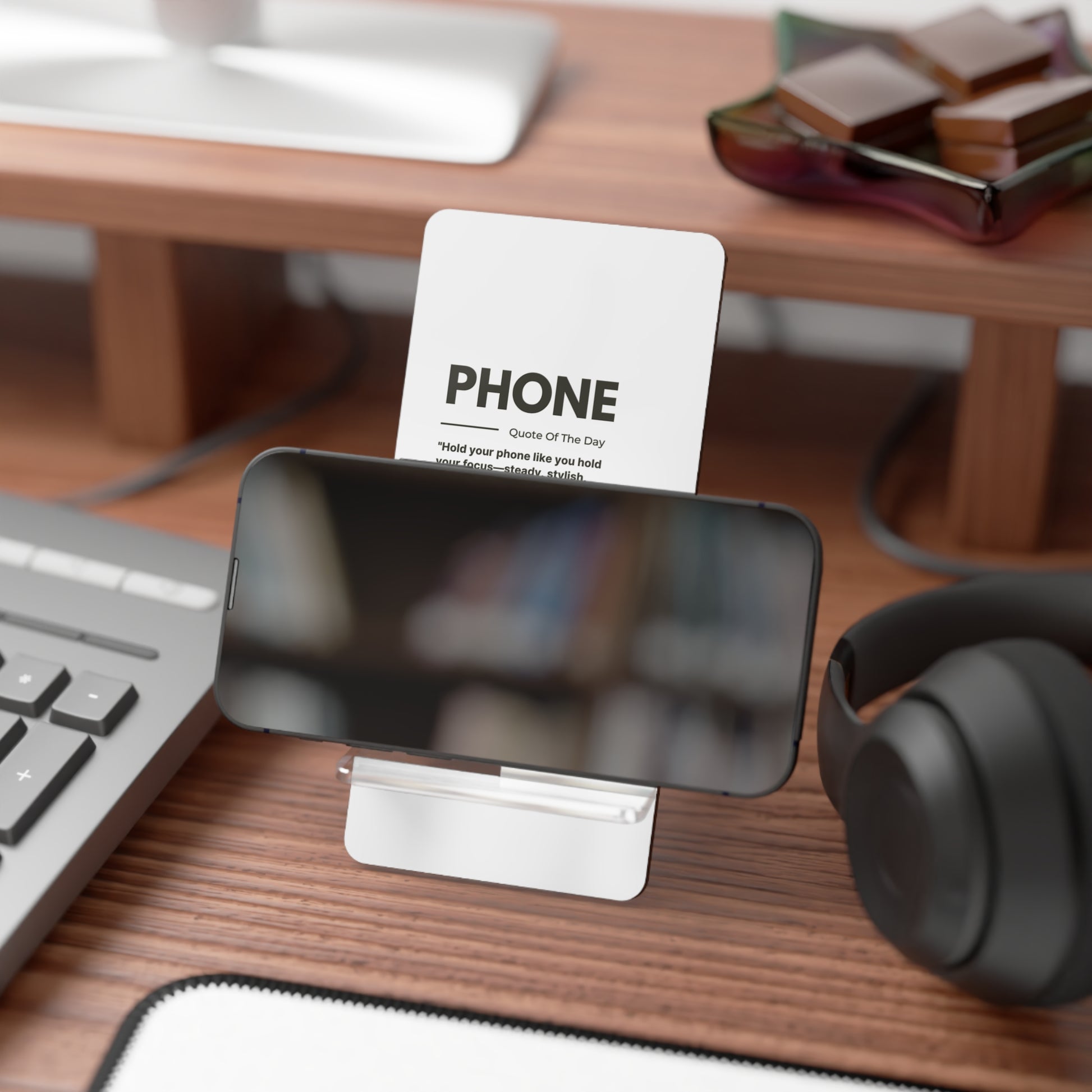 Phone Stand - Hold Your Phone Like Your Focus - Steady and Stylish