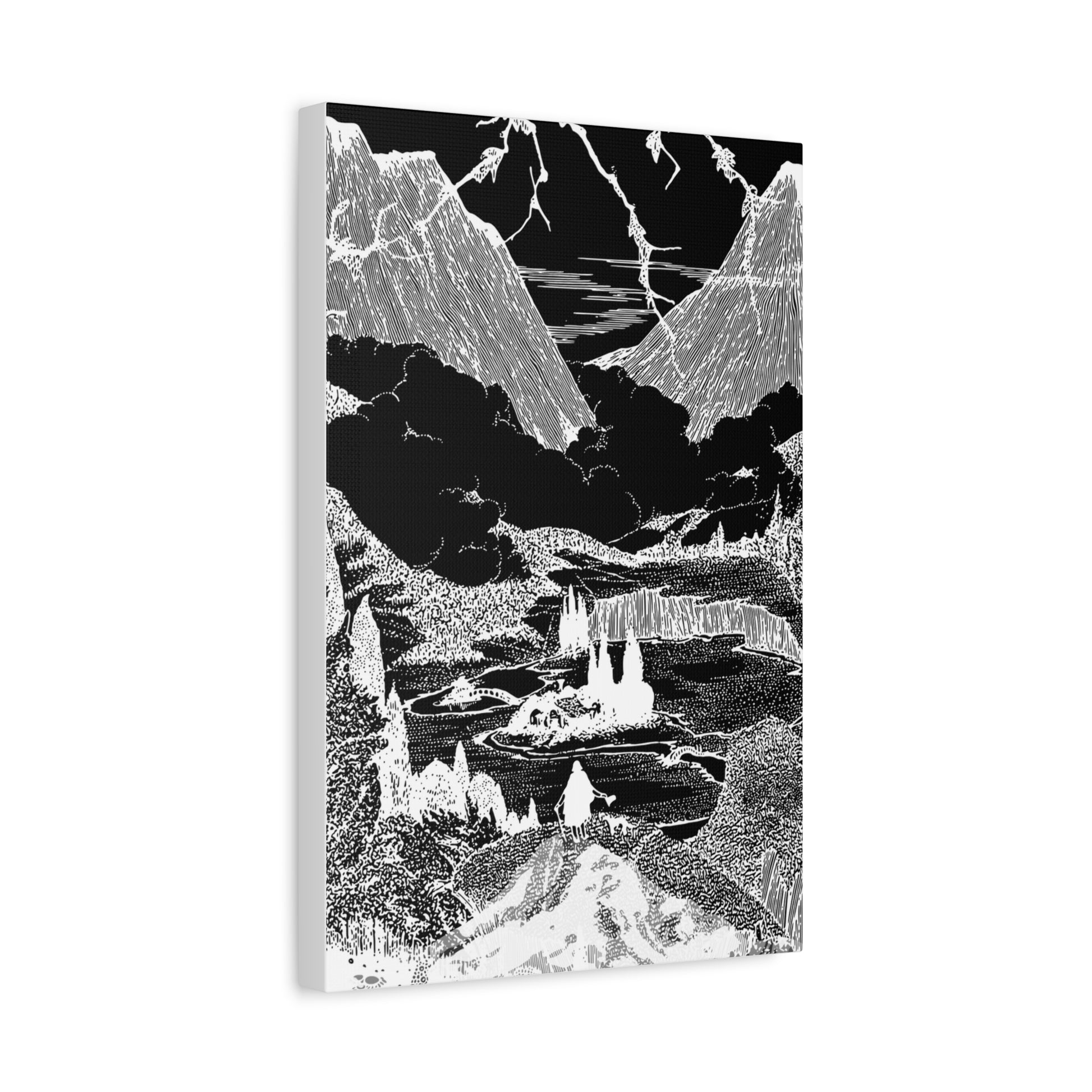 Monochrome Canvas Wall Art