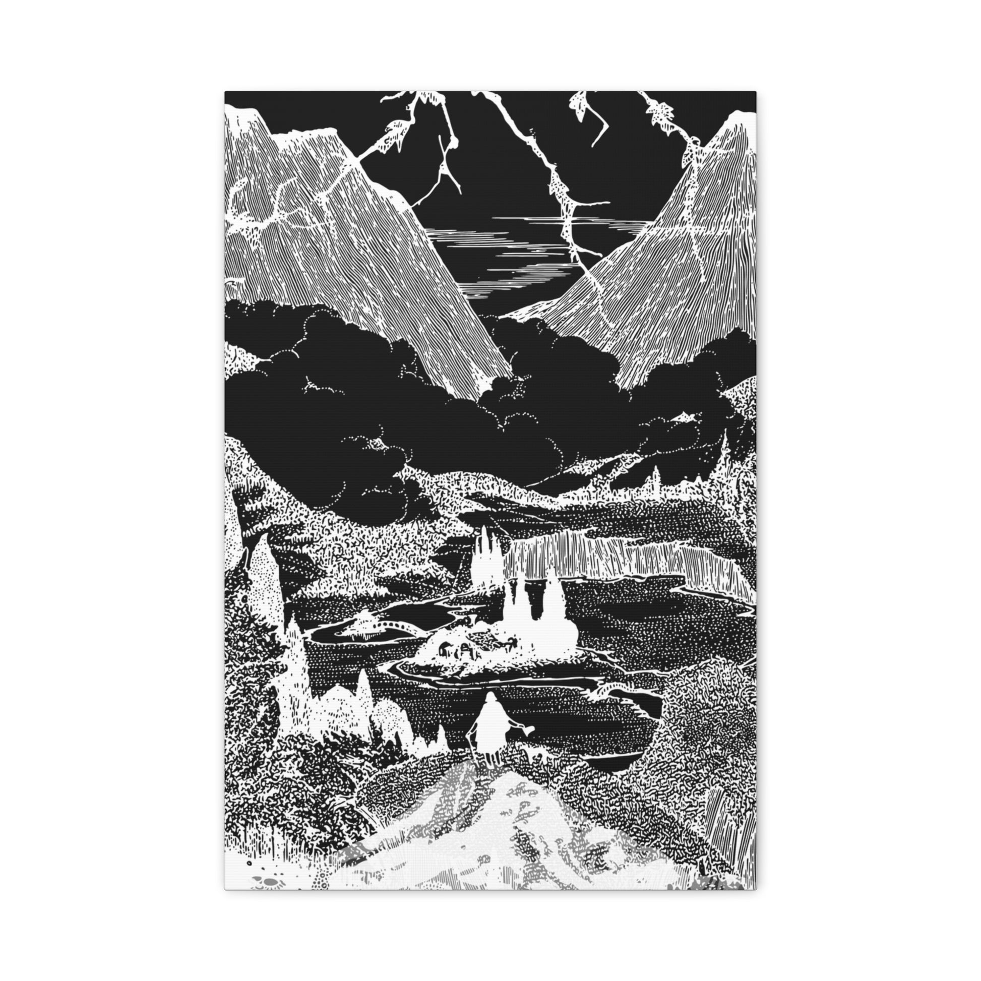 Monochrome Canvas Wall Art