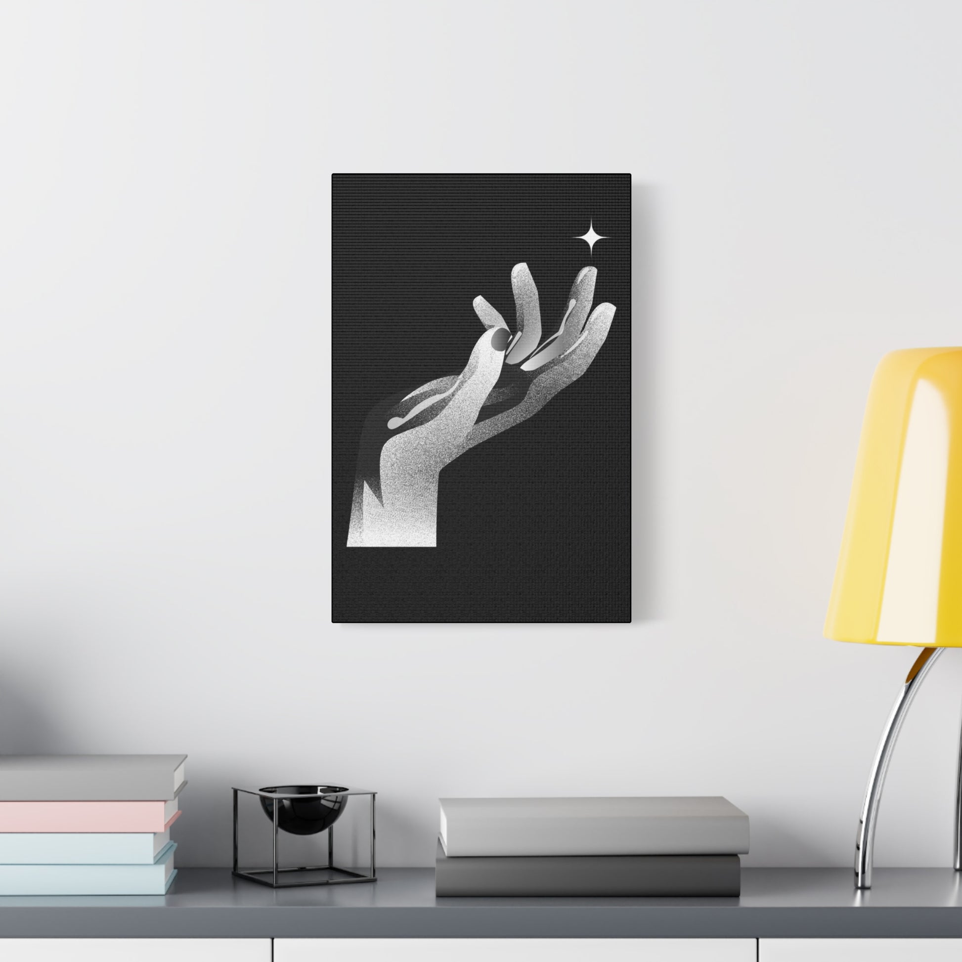 Hand canvas Artwork