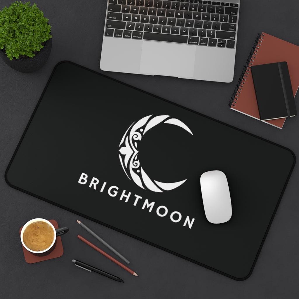 Desk Mat - Moonlit Night Lunar Elegance Mousepad