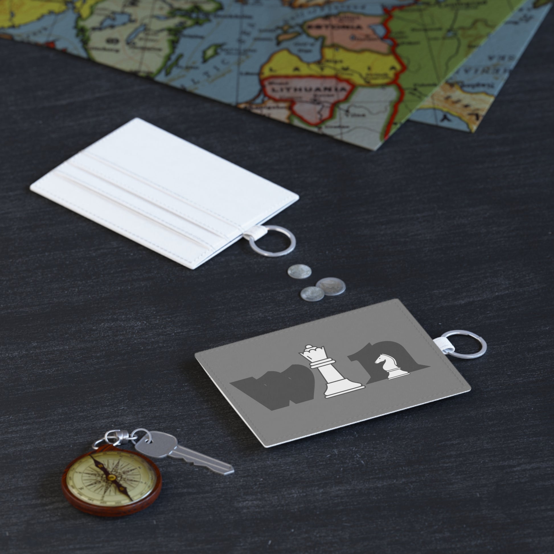 Motivational Checkers Win Card Holder